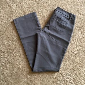 Grey Express Columnist Straight Leg Dress Work Pant
